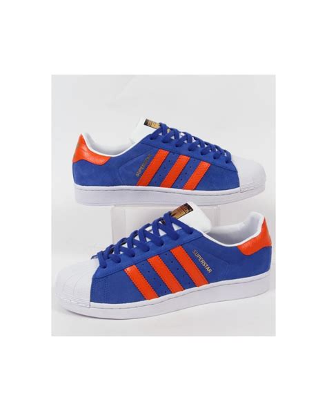 adidas superstar blauw oranje|Adidas Superstar sandalen.